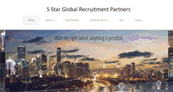 Desktop Screenshot of 5starrecruiting.com